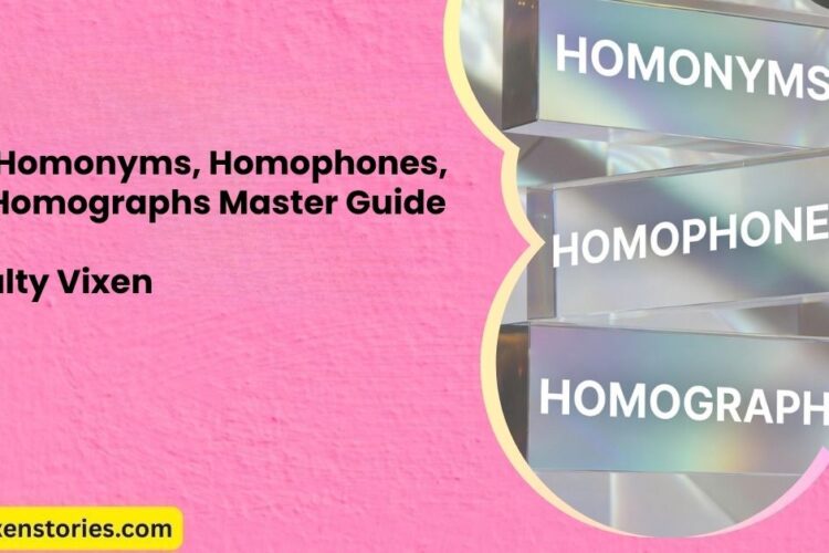 120 Homonyms Homophones and Homographs Master Guide