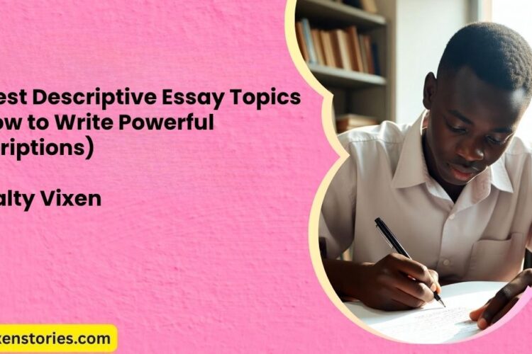 40 Best Descriptive Essay Topics How to Write Powerful Descriptions