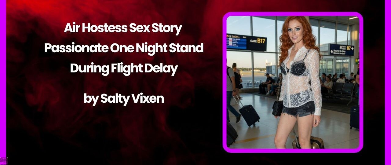 Air Hostess Sex Story Passionate One Night Stand During Flight Delay Erotic Coupling Story by Salty Vixen