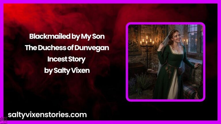 Blackmailed by My Son: The Duchess of Dunvegan-Incest Story by Salty Vixen
