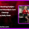 Bosss Stocking Footjob Office Foot Worship Cum Cleanup by Salty Vixen