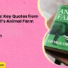 How to Guide Key Quotes from George Orwells Animal Farm
