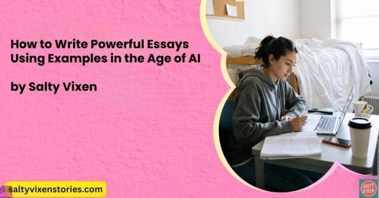 How to Write Powerful Essays Using Examples in the Age of AI