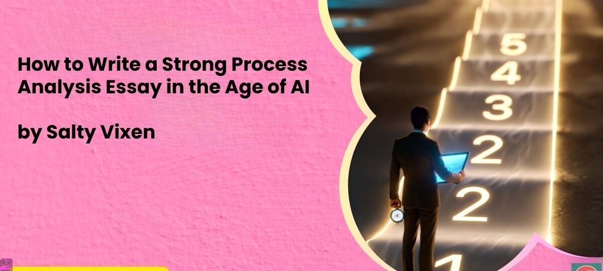 How to Write a Strong Process Analysis Essay in the Age of AI 1 How to Write a Strong Process Analysis Essay in the Age of AI