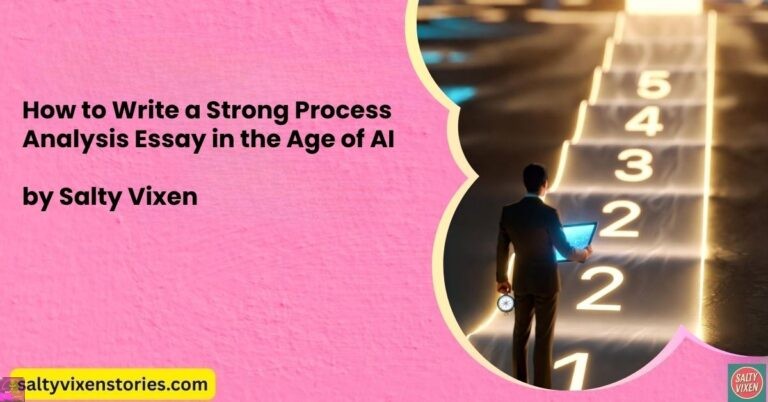 How to Write a Strong Process Analysis Essay in the Age of AI