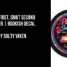 Plot First Smut Second Sticker Bookish Decal by Salty Vixen
