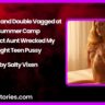 Spanked and Double Vagged at Summer Camp My Strict Aunt Wrecked My Tight Teen Pussy