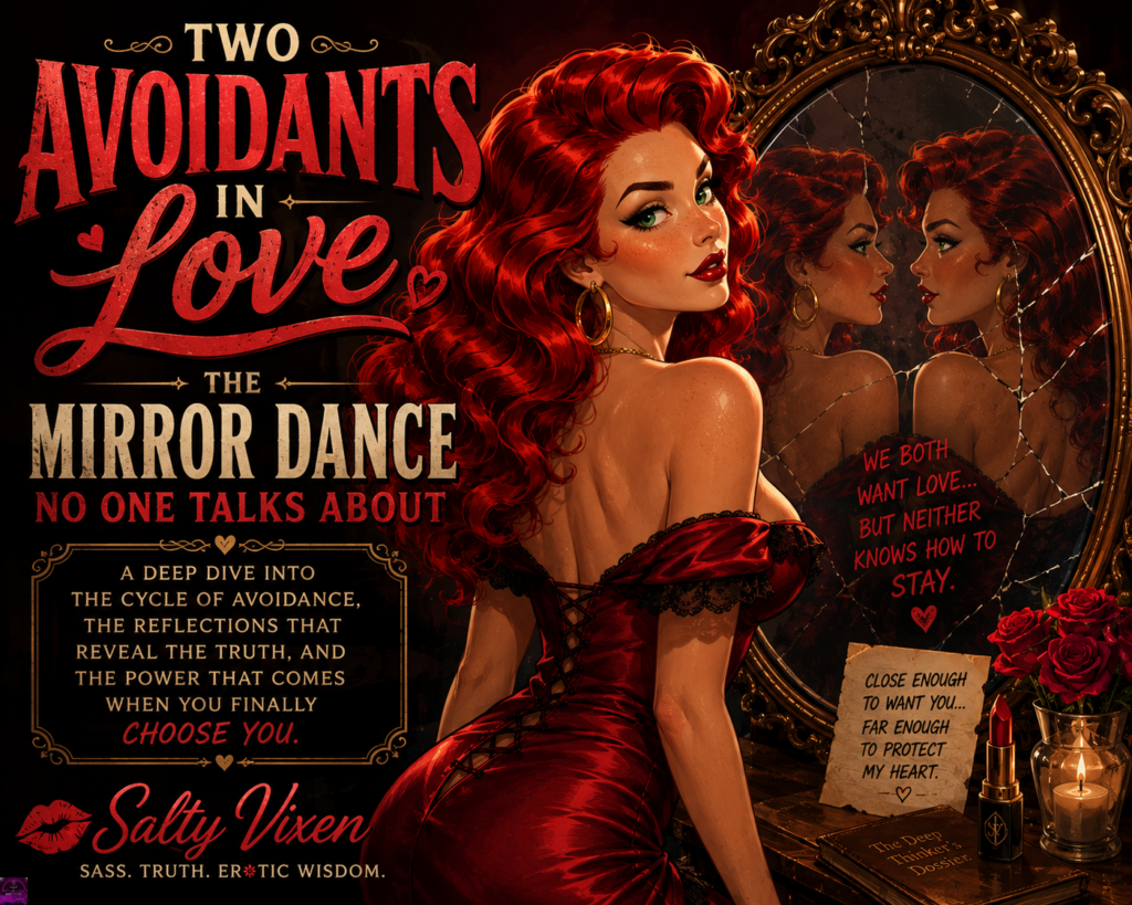 Two Avoidants in Love The Mirror Dance No One Talks About by Salty Vixen