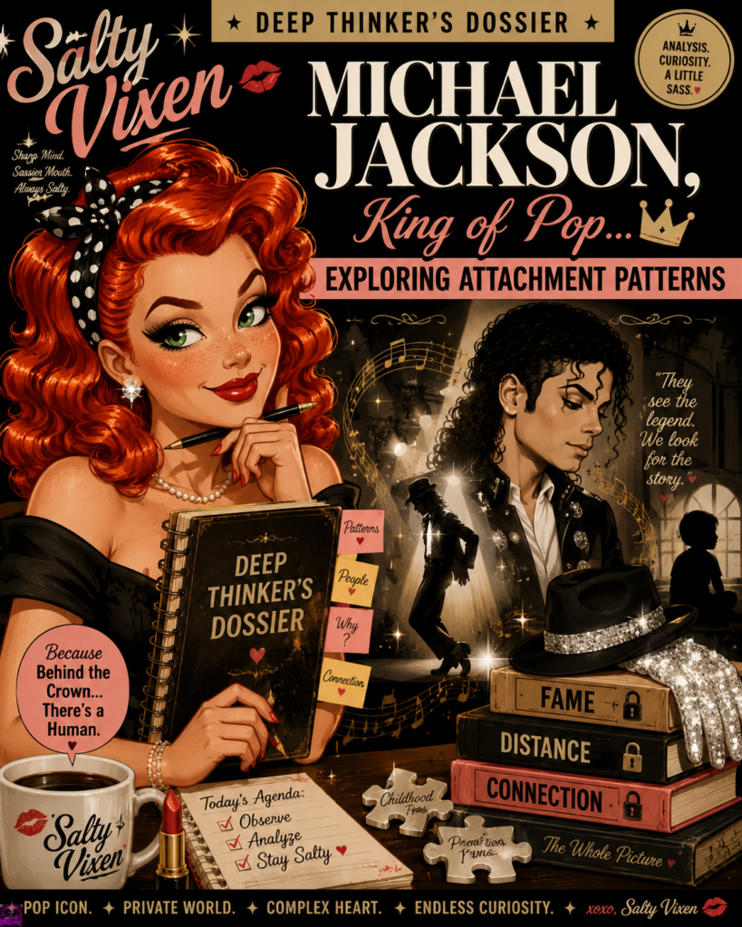 Michael Jackson, King of Pop: Exploring Attachment Patterns 2 michael jackson salty vixen