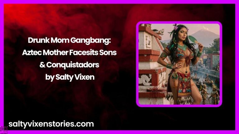 Drunk Mom Gangbang: Aztec Mother Facesits Sons & Conquistadors by Salty Vixen