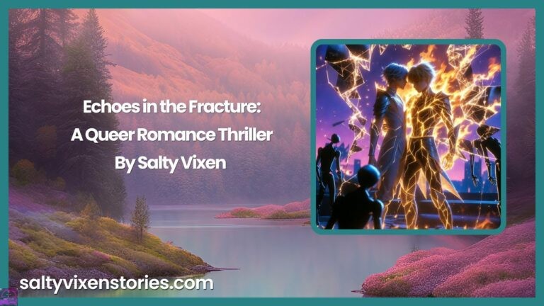 Echoes in the Fracture-A Queer Romance Thriller by Salty Vixen