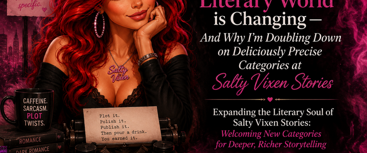 Expanding the Literary Soul of Salty Vixen Stories Welcoming New Categories for Deeper Richer Storytelling