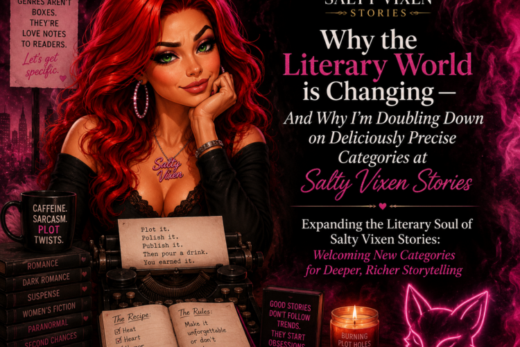Expanding the Literary Soul of Salty Vixen Stories Welcoming New Categories for Deeper Richer Storytelling