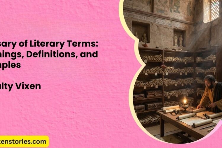 Glossary of Literary Terms Meanings Definitions and Examples
