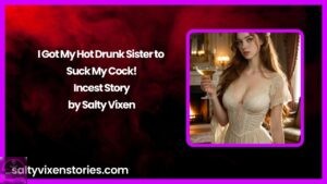 I Got My Hot Drunk Sister to Suck My Cock!- Incest Story by Salty Vixen