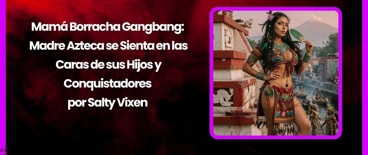 Mamá Borracha Gangbang: Madre Azteca se Sienta en las Caras de sus Hijos y Conquistadores por Salty Vixen 1 Mama Borracha Gangbang Madre Azteca se Sienta en las Caras de sus Hijos y Conquistadores por Salty Vixen