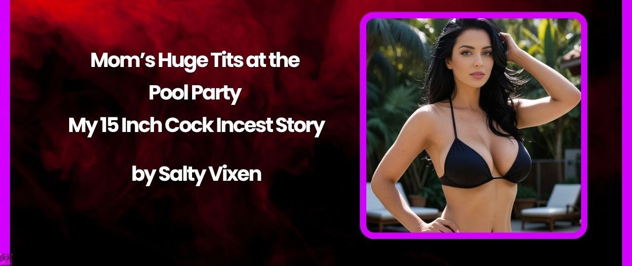 Mom’s Huge Tits at the Pool Party – My 15 Inch Cock Incest Story 1 Moms Huge Tits at the Pool Party – My 15 Inch Cock Incest Story
