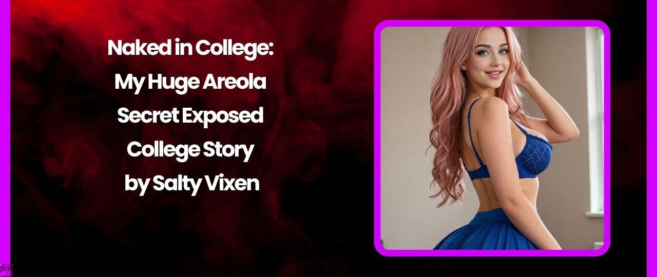 Naked in College: My Huge Areola Secret Exposed College Story by Salty Vixen 1 Naked in College My Huge Areola Secret Exposed College Story by Salty Vixen