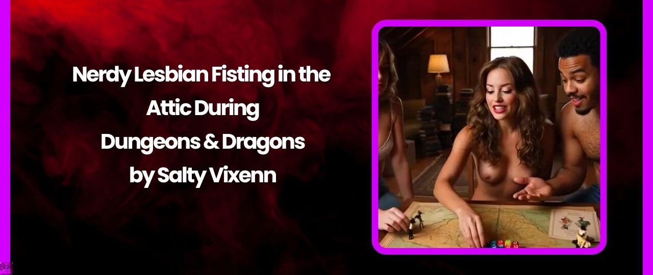Nerdy Lesbian Fisting in the Attic During Dungeons & Dragons by Salty Vixen 1 Nerdy Lesbian Fisting in the Attic During Dungeons Dragons by Salty Vixen