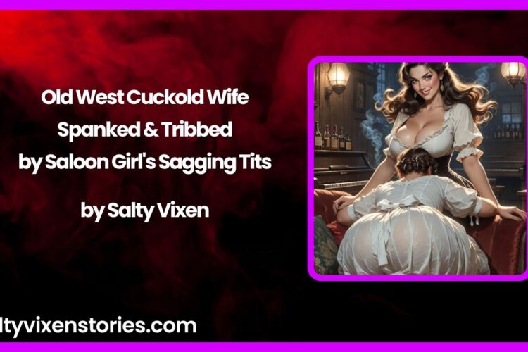 Old West Cuckold Wife Spanked Tribbed by Saloon Girls Sagging Tits