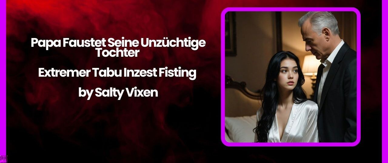 Papa Faustet Seine Unzuchtige Tochter – Extremer Tabu Inzest Fisting by Salty Vixen