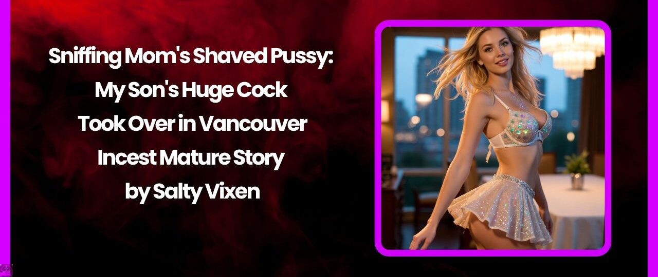 Sniffing Mom's Shaved Pussy: My Son's Huge Cock Took Over in Vancouver- Incest Mature Story by Salty Vixen 1 Sniffing Moms Shaved Pussy My Sons Huge Cock Took Over in Vancouver Incest Mature Story by Salty Vixen
