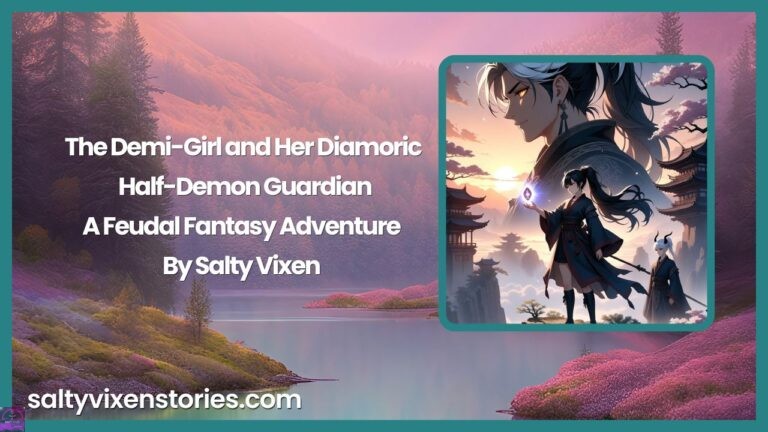 The Demi-Girl and Her Diamoric Half-Demon Guardian: A Feudal Fantasy Adventure