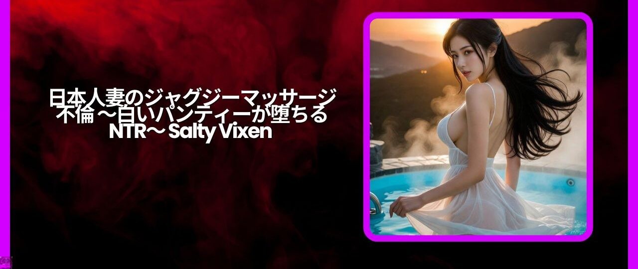 日本人妻のジャグジーマッサージ不倫 ～白いパンティーが堕ちるNTR～ Salty Vixen