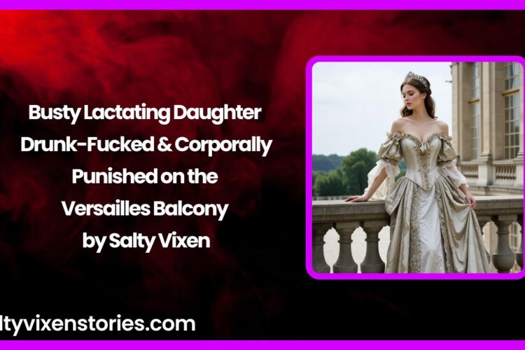 Busty Lactating Daughter Drunk Fucked Corporally Punished on the Versailles Balcony