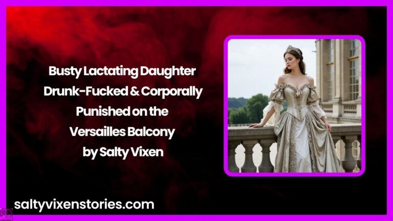 Busty Lactating Daughter Drunk-Fucked & Corporally Punished on the Versailles Balcony