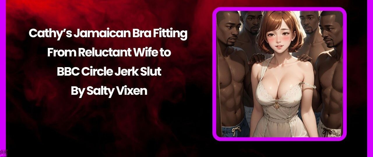 Cathy’s Jamaican Bra Fitting – From Reluctant Wife to BBC Circle Jerk Slut 1 Cathys Jamaican Bra Fitting – From Reluctant Wife to BBC Circle Jerk Slut