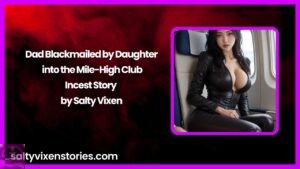 Dad Blackmailed by Daughter into the Mile-High Club-Incest Story by Salty Vixen