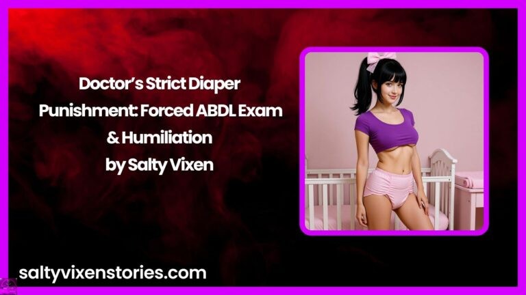 Doctor’s Strict Diaper Punishment: Forced ABDL Exam & Humiliation by Salty Vixen