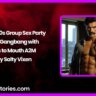 Filthy 80s Group Sex Party – Gay Gangbang with Ass to Mouth A2M by Salty Vixen