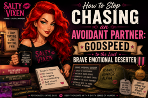 How to Stop Chasing an Avoidant Partner: Godspeed to the Last Brave Emotional Deserter