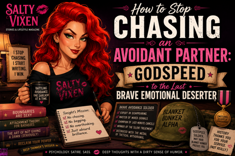 How to Stop Chasing an Avoidant Partner: Godspeed to the Last Brave Emotional Deserter