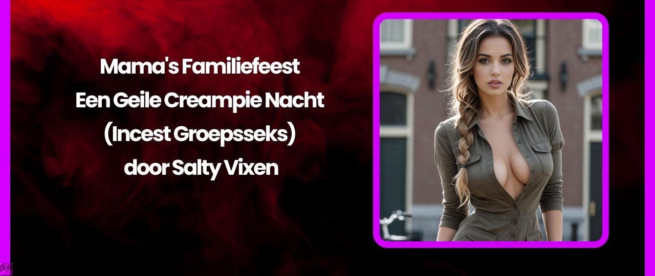 Mama's Familiefeest – Een Geile Creampie Nacht (Incest Groepsseks) door Salty Vixen 1 Mamas Familiefeest – Een Geile Creampie Nacht Incest Groepsseks door Salty Vixen