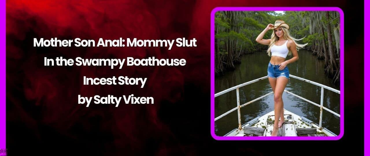 Mother Son Anal Mommy Slut in the Swampy Boathouse Incest Story by Salty Vixen