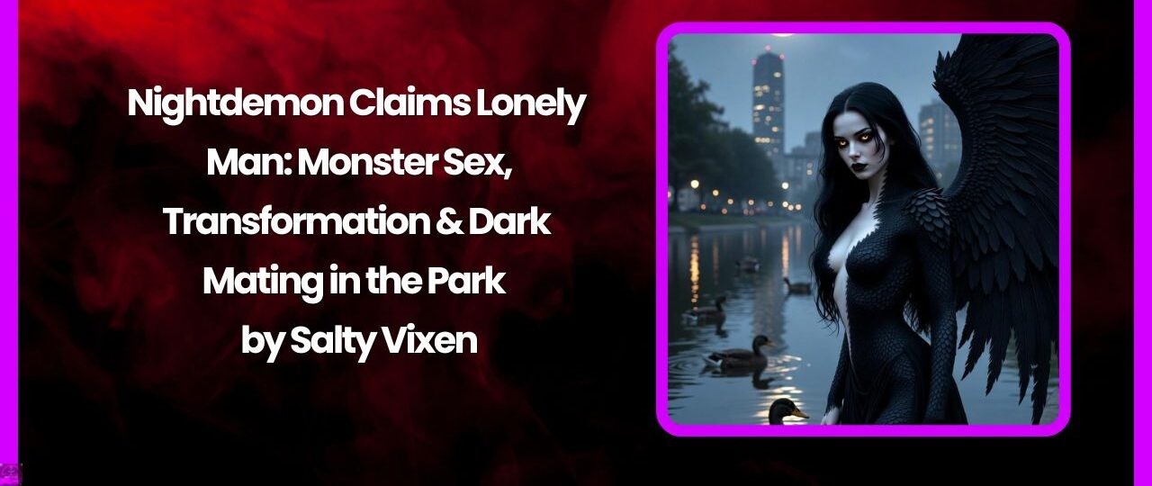 Nightdemon Claims Lonely Man Monster Sex Transformation Dark Mating in the Park