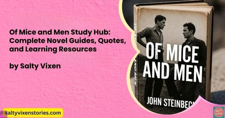 Of Mice and Men Study Hub: Complete Novel Guides, Quotes, and Learning Resources