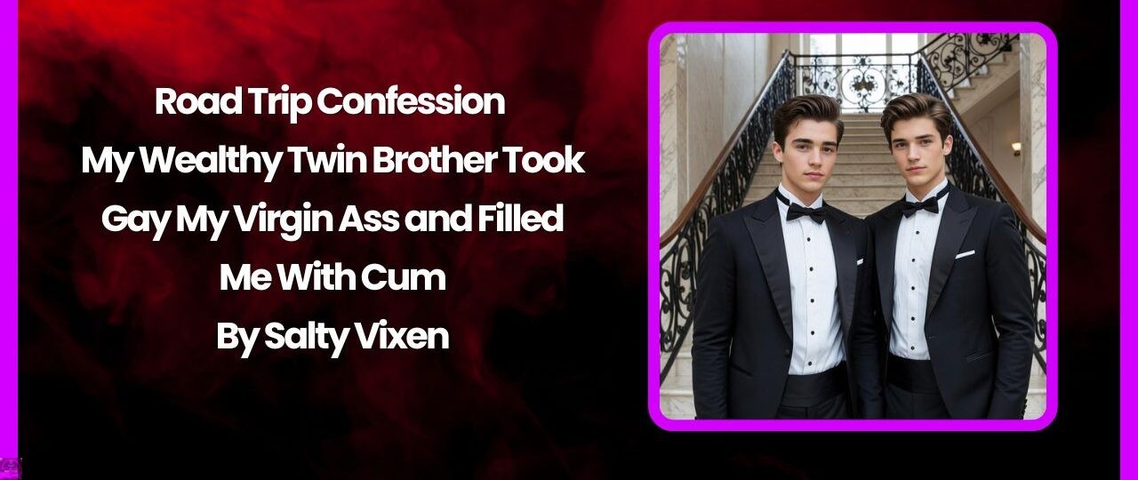 Road Trip Confession – My Wealthy Twin Brother Took Gay My Virgin Ass and Filled Me With Cum 1 Road Trip Confession – My Wealthy Twin Brother Took Gay My Virgin Ass and Filled Me With Cum
