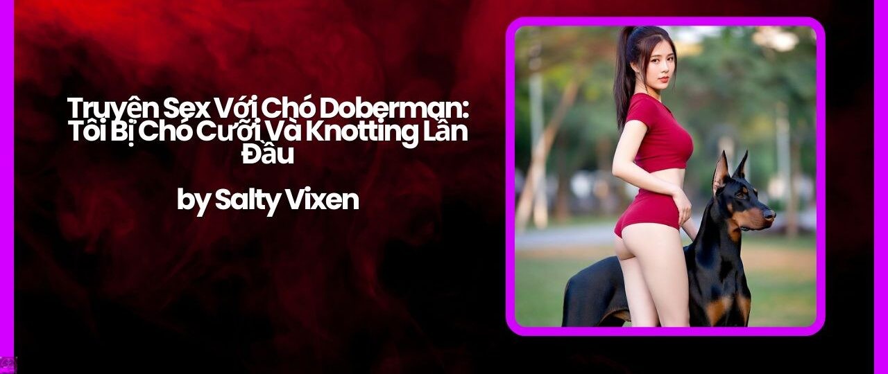 Truyện Sex Với Chó Doberman: Tôi Bị Chó Cưỡi Và Knotting Lần Đầu 1 Truyen Sex Voi Cho Doberman Toi Bi Cho Cuoi Va Knotting Lan Dau