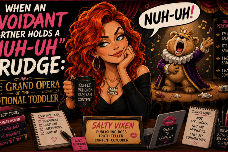 When an Avoidant Partner Holds a Nu Uh Grudge The Grand Opera of the Emotional Toddler