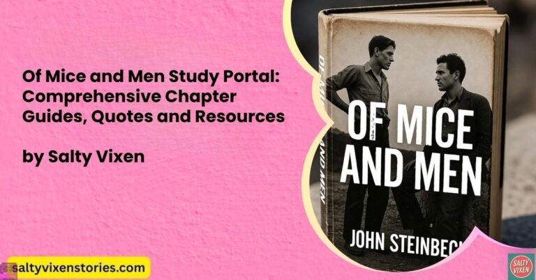 Of Mice and Men: Comprehensive Chapter Guides, Quotes, and Quiz Resources