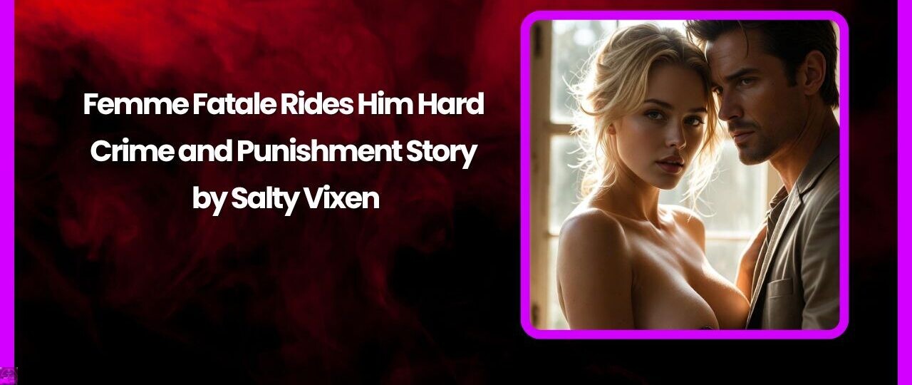 Femme Fatale Rides Him Hard-Crime and Punishment Story by Salty Vixen 1 Femme Fatale Rides Him Hard Crime and Punishment Story by Salty Vixen