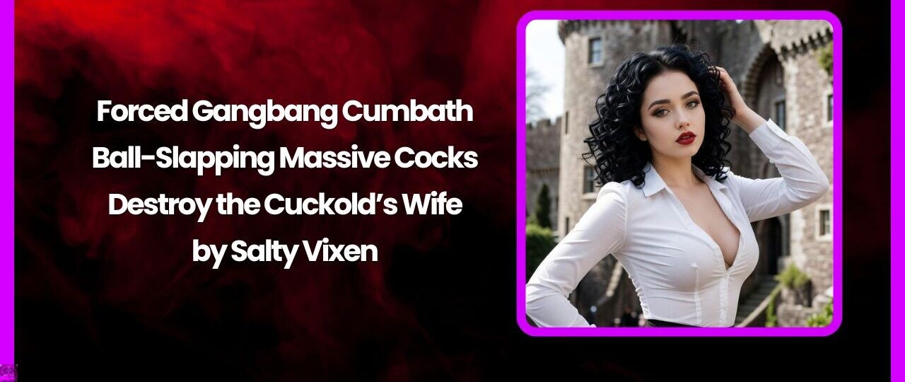 Forced Gangbang Cumbath: Ball-Slapping Massive Cocks Destroy the Cuckold’s Wife 1 Forced Gangbang Cumbath Ball Slapping Massive Cocks Destroy the Cuckolds Wife