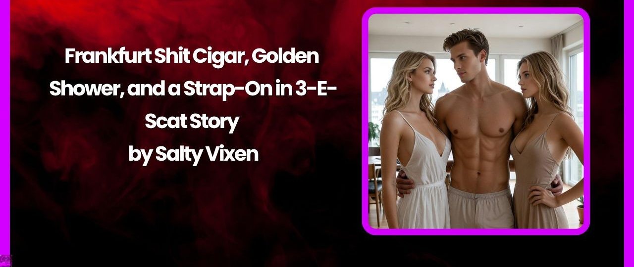 Frankfurt Shit Cigar Golden Shower and a Strap On in 3 E Scat Story