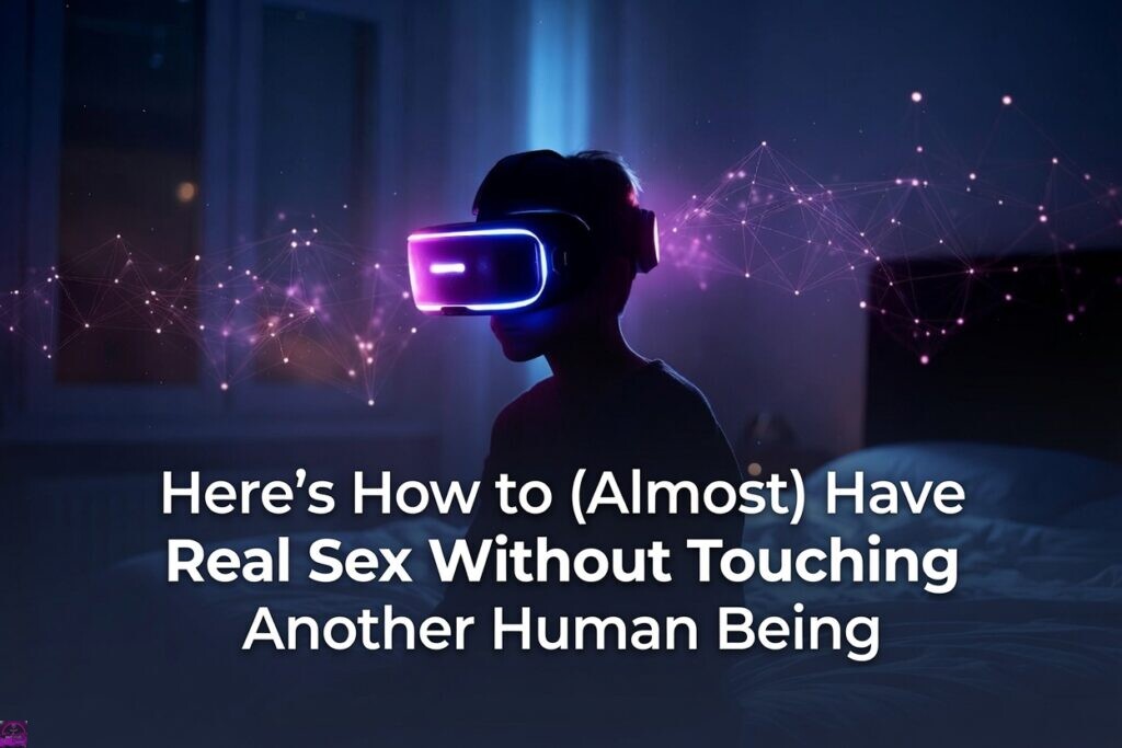 Here’s How to (Almost) Have Real Sex Without Touching Another Human Being 2 Heres How to Almost Have Real Sex Without Touching Another Human Being