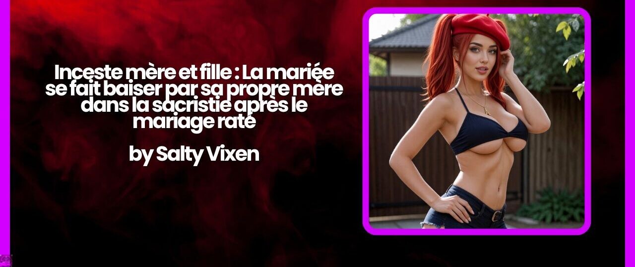 Inceste mère et fille :La mariée se fait baiser par sa propre mère dans la sacristie après le mariage raté 1 Inceste mere et fille La mariee se fait baiser par sa propre mere dans la sacristie apres le mariage rate