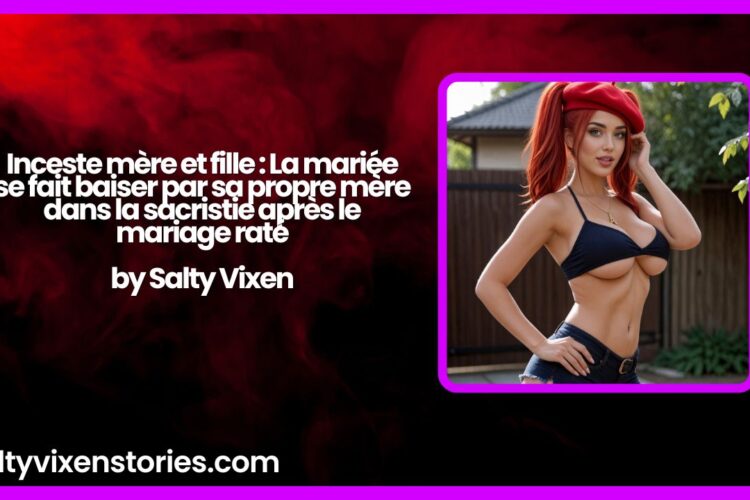 Inceste mere et fille La mariee se fait baiser par sa propre mere dans la sacristie apres le mariage rate